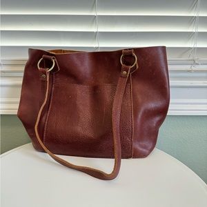Portland Leather market tote